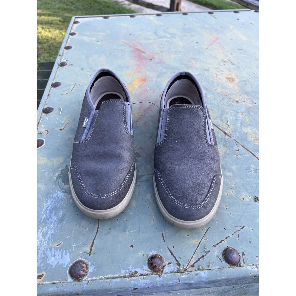 Clark’s Collection Men’s 21573 Gray Nubuck Slip On Loafer Size 10.5M